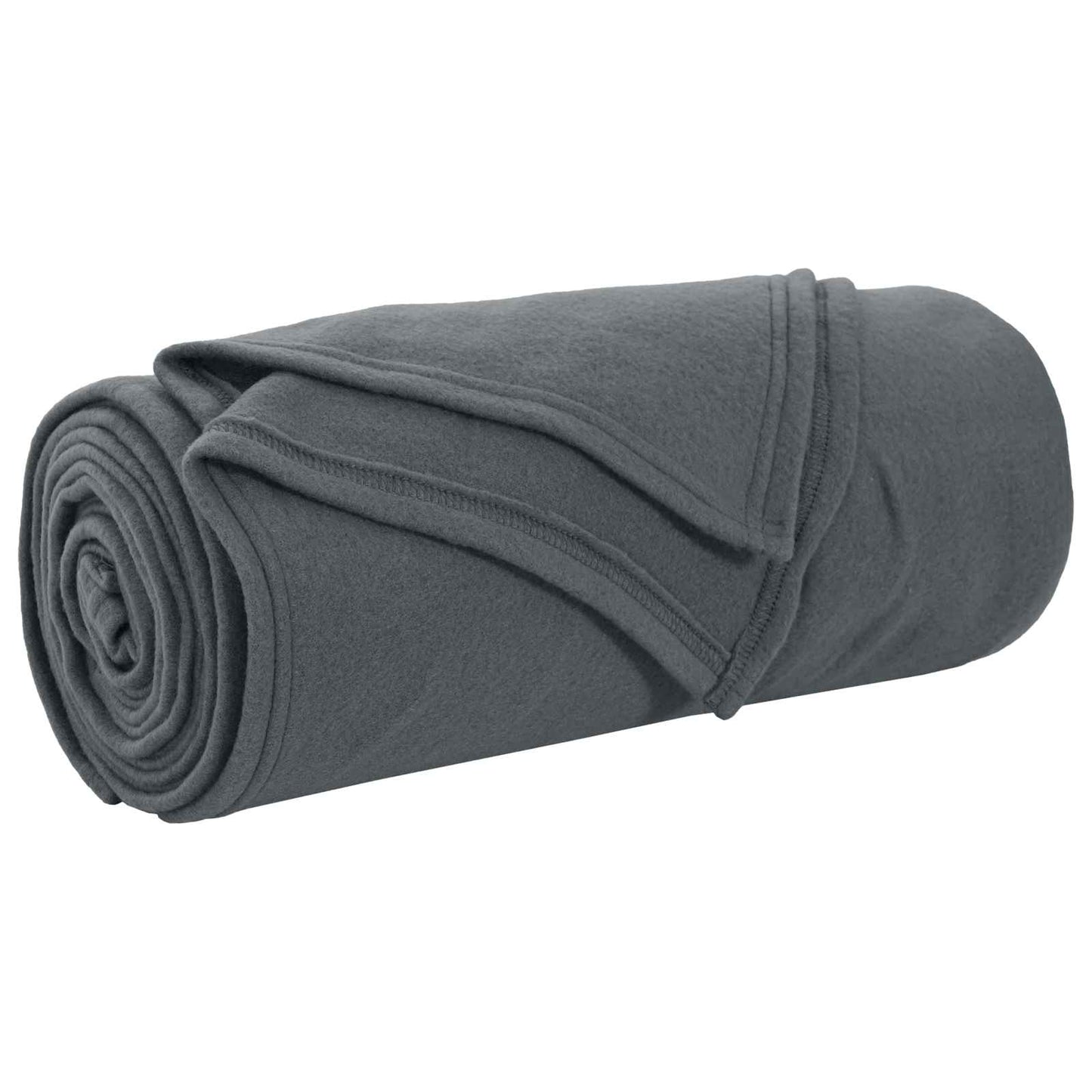 Kleden 6 stuks Donkergrijs 170 x 130 cm Fleece