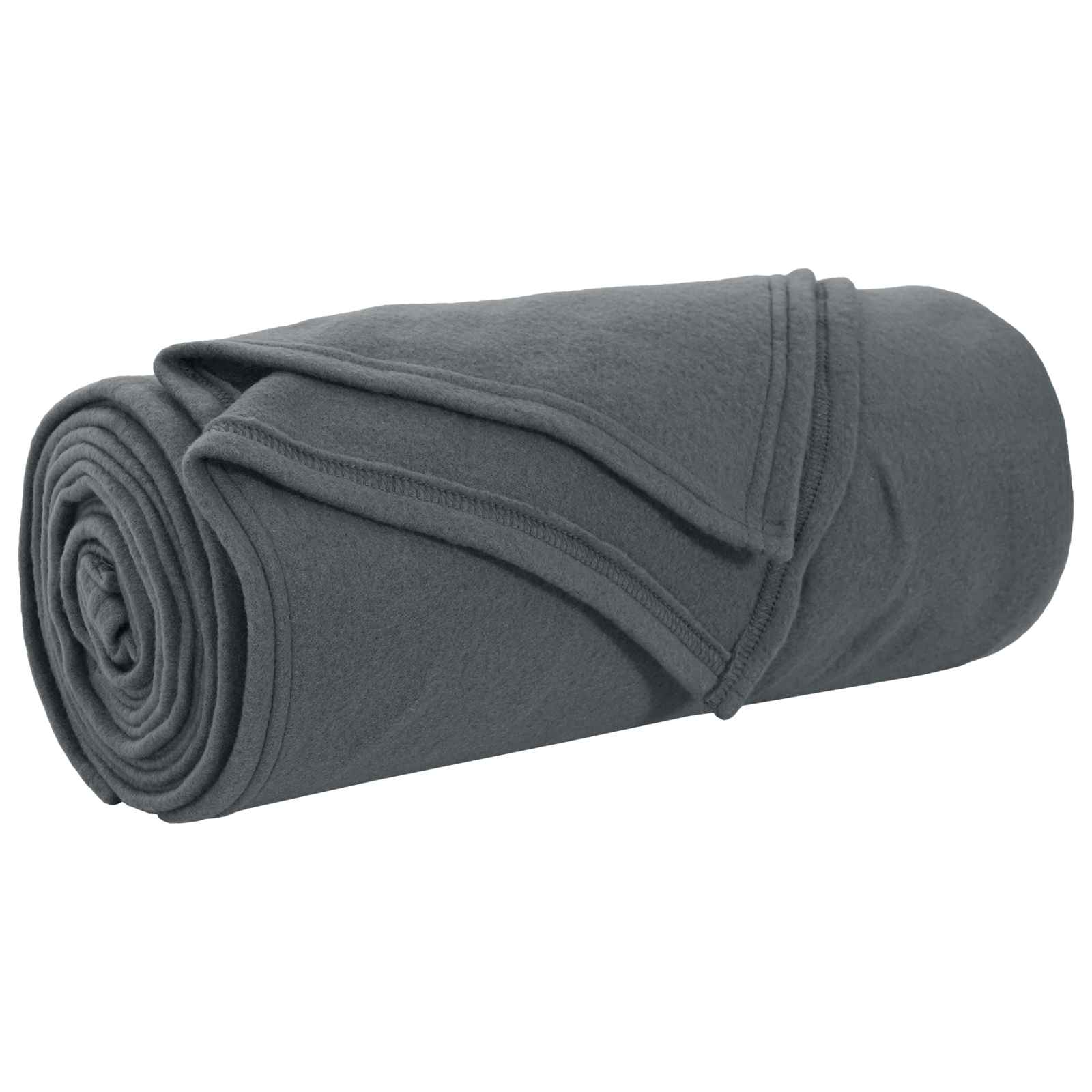Kleden 6 stuks Donkergrijs 170 x 130 cm Fleece