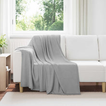 Kleden 6 stuks Grijs 170 x 130 cm Fleece