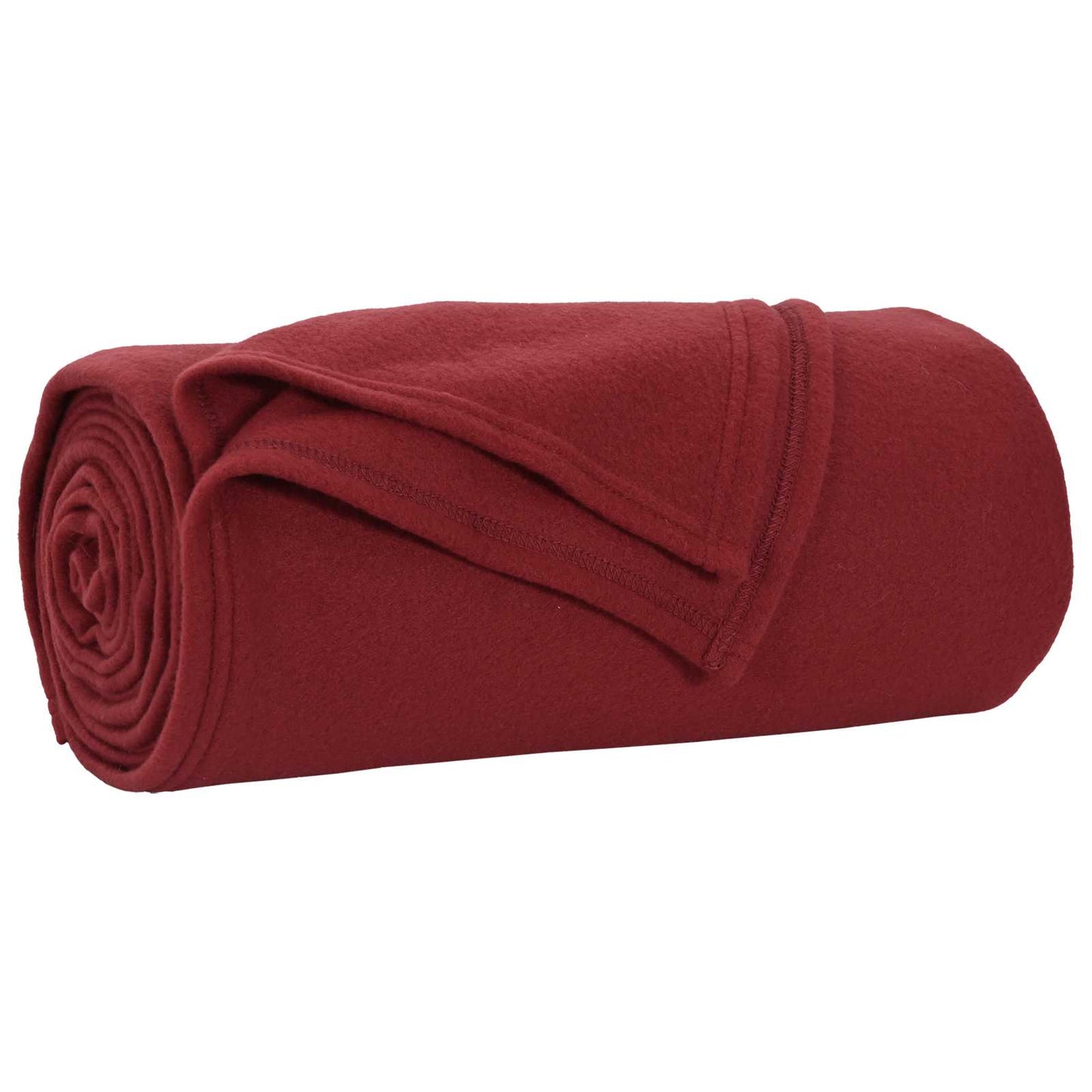 Kleden 6 stuks Bordeaux Rood 270 x 240 cm Fleece