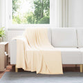 Kleden 6 pcs Crème 170 x 130 cm Fleece