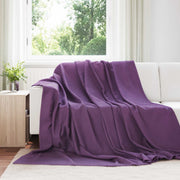 Dekens 6 stuks paars 270x240 cm fleece