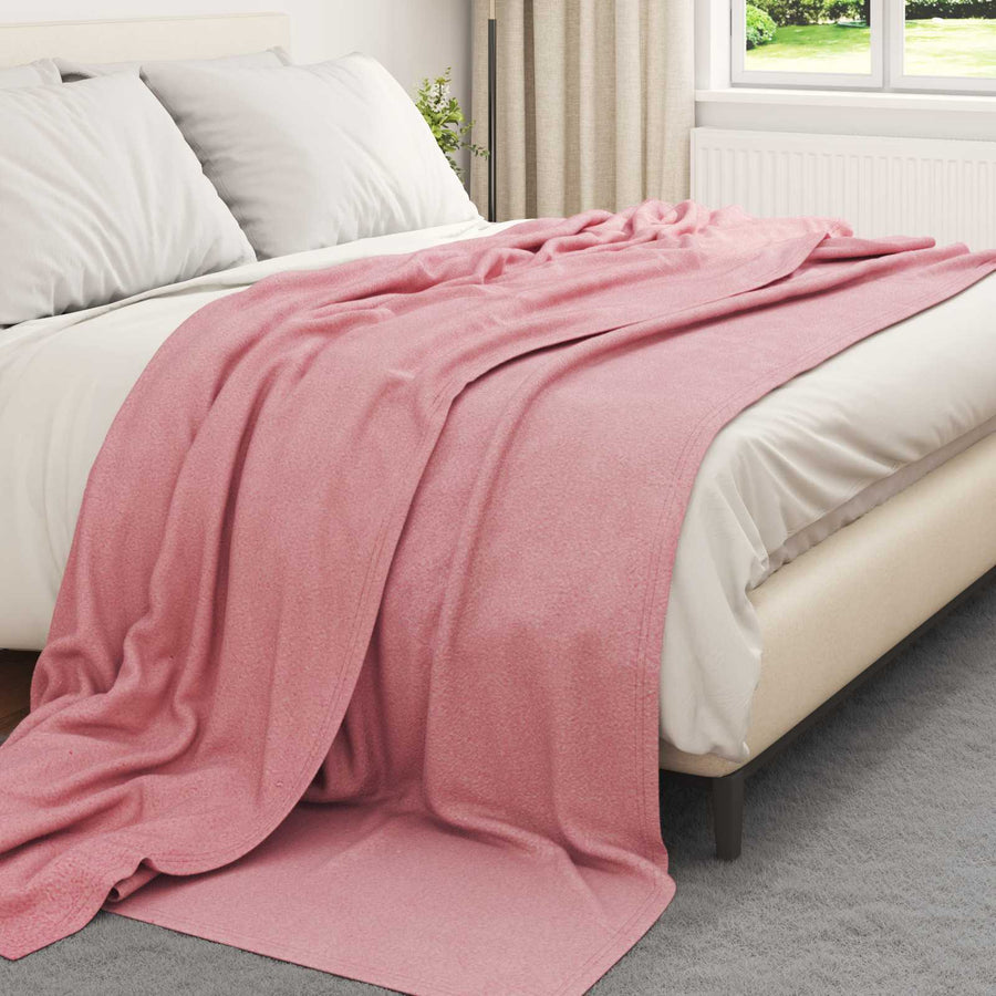 Kleden 6 pcs Roze 240 x 220 cm Fleece