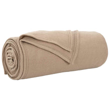 Kleden 24 stuks Kameel 170 x 130 cm Fleece
