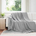 Blankets 24 pcs Grey 270 x 240 cm Fleece