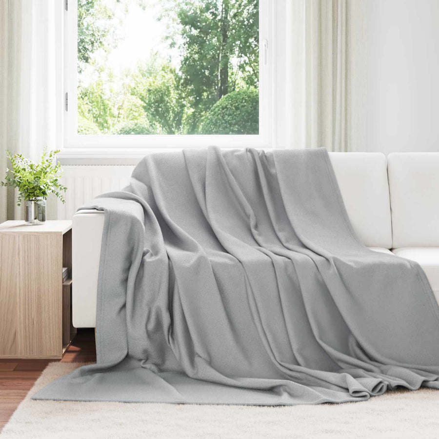 Kleden 24 stuks Grijs 270 x 240 cm Fleece
