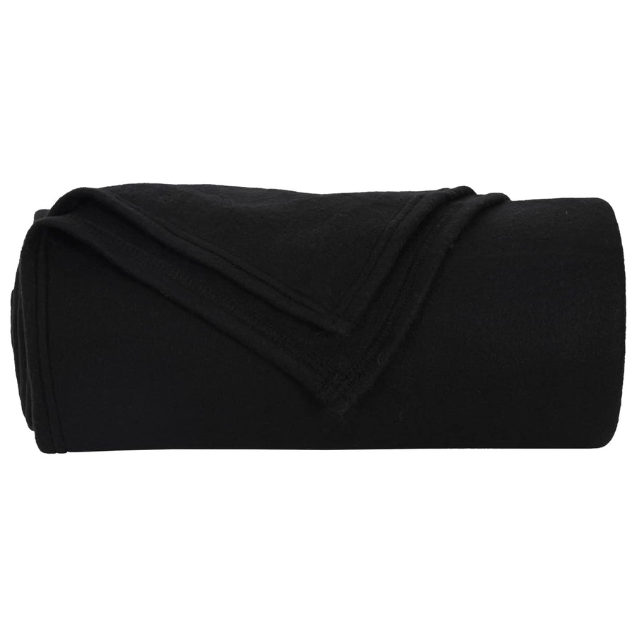 Kleden 24 stuks Zwart 270 x 240 cm Fleece