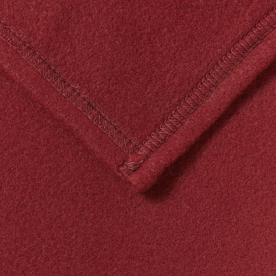 Kleden 24 stuks Bordeaux Rood 270 x 240 cm Fleece