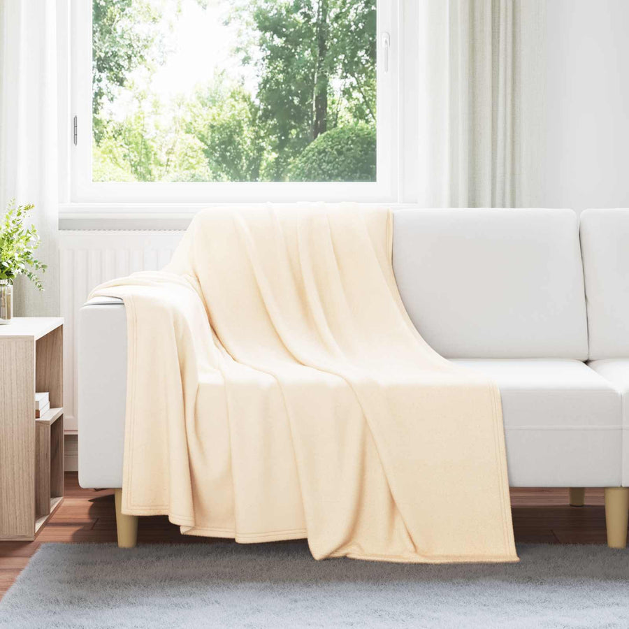 Kleden 24 stuks Crème 200 x 150 cm Fleece