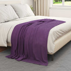 Throws 24 pcs Purple 170 x 130 cm Fleece