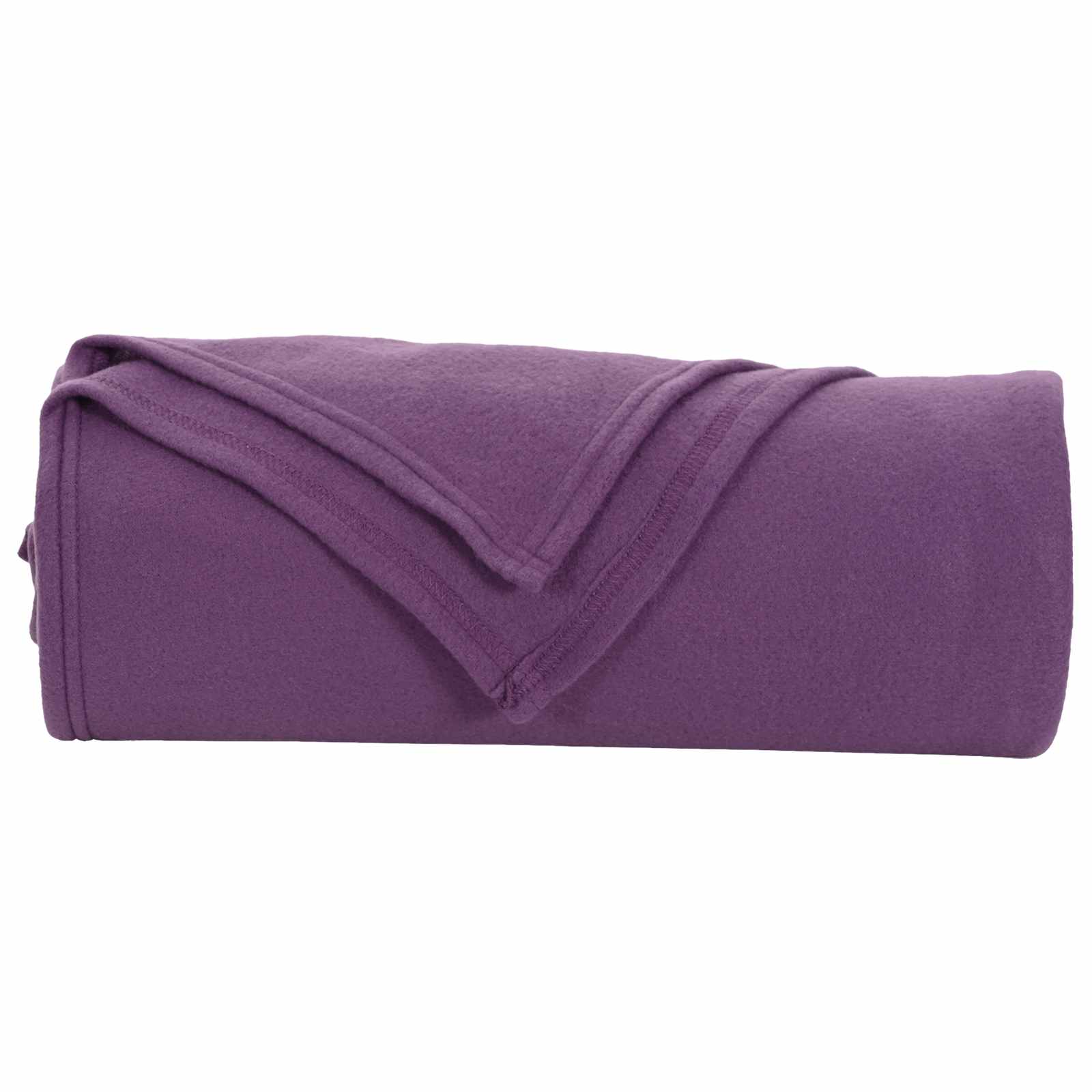 Kleden 24 stuks Paars 170 x 130 cm Fleece