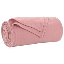 Kleden 24 stuks Roze 270 x 240 cm Fleece