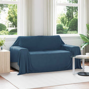 Gooi deken fleece 280x210 cm marineblauw