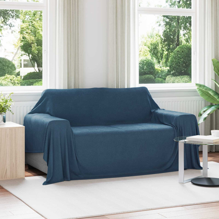 Gooi Deken Marineblauw 280 x 210 cm Fleece