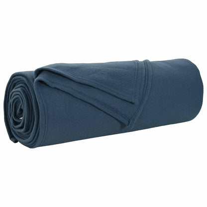 Gooi Deken Marineblauw 280 x 210 cm Fleece