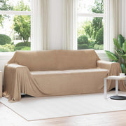 Dekens fleece 350x270 cm kameel 6 stuks