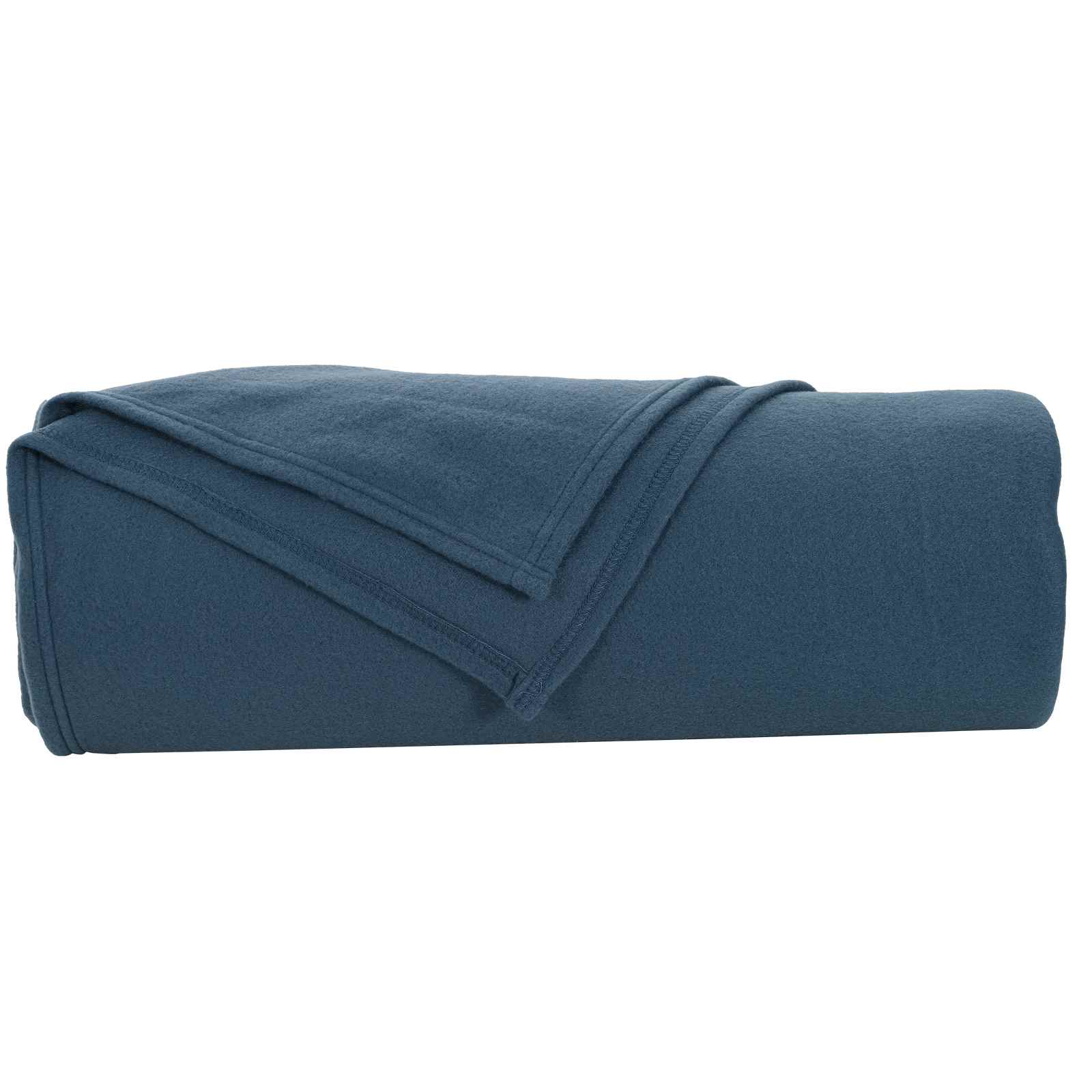 Kleden 6 stuks Marineblauw 280 x 210 cm Fleece