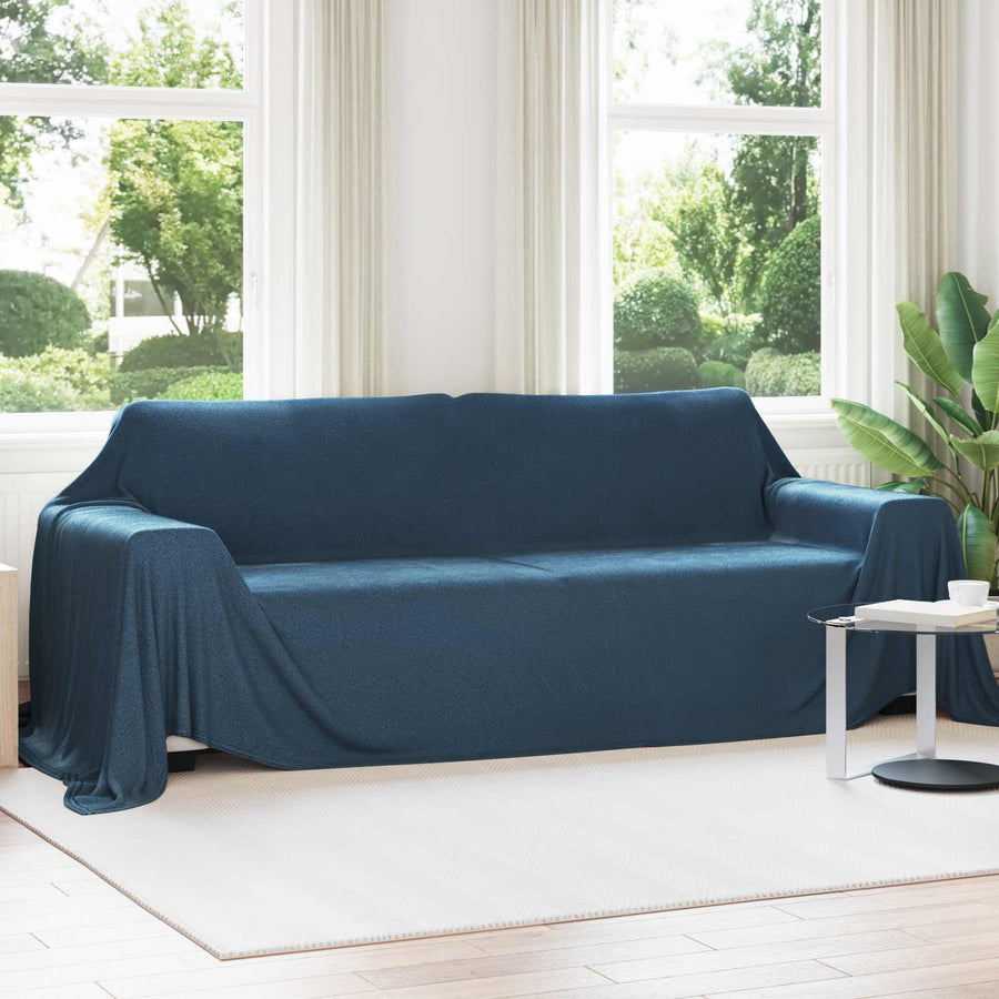 Kleden 6 stuks Marineblauw 350 x 270 cm Fleece