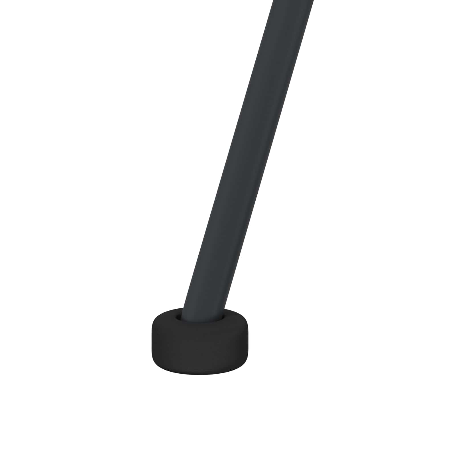 Eetkamerstoel 2 pcs Zwart 65 x 55,5 x 81 cm Riet en IJzer