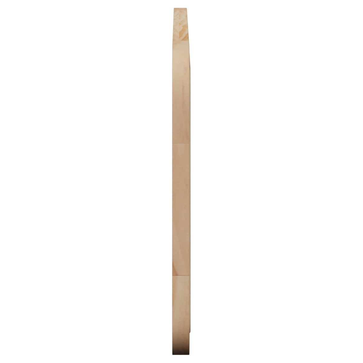 Hoofdbord met hoofdeinde Naturel 100 x 55 x 3 cm Rattan