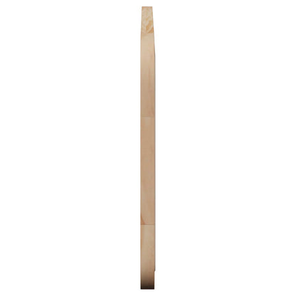 Hoofdbord met hoofdeinde Naturel 100 x 55 x 3 cm Rattan