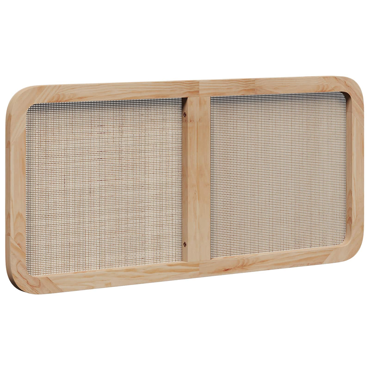 Hoofdbord met hoofdeinde Naturel 120 x 55 x 3 cm Rattan