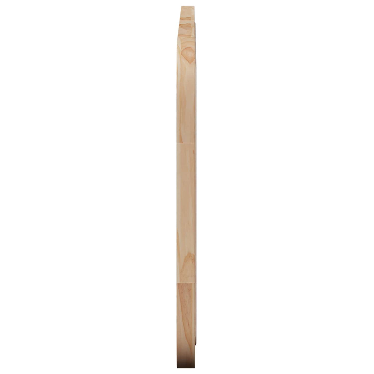 Hoofdbord met hoofdeinde Naturel 120 x 55 x 3 cm Rattan