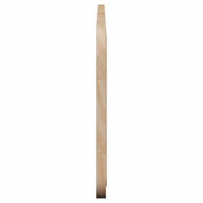 Hoofdbord met hoofdeinde Naturel 140 x 55 x 3 cm Rattan