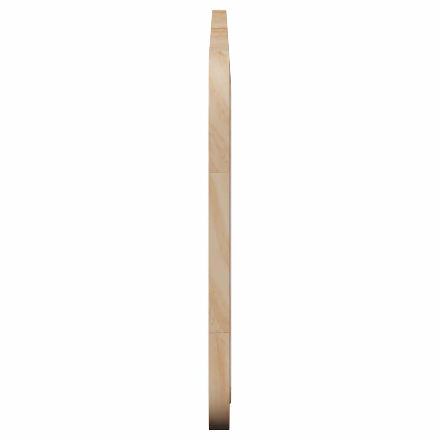 Hoofdbord met hoofdeinde Naturel 140 x 55 x 3 cm Rattan