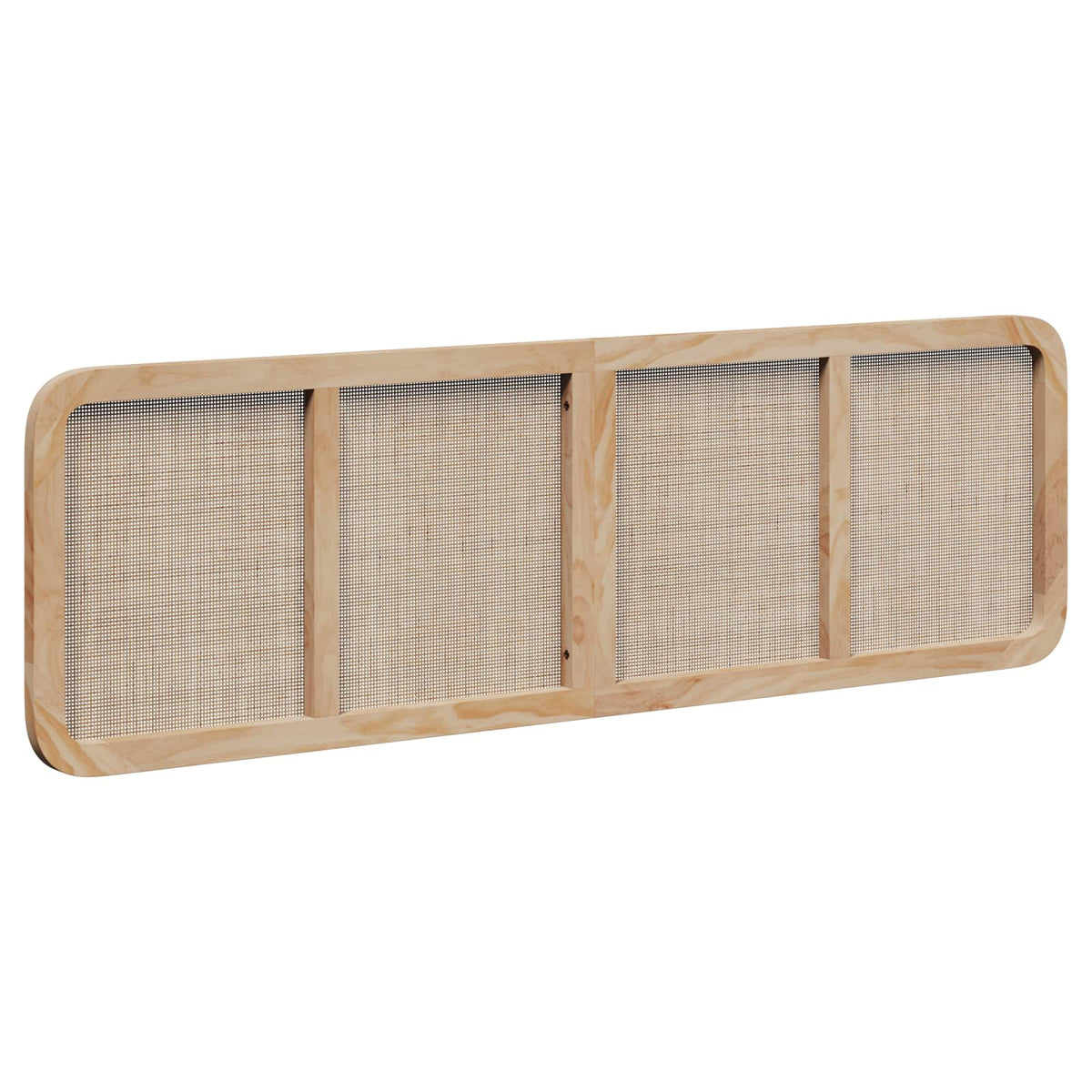 Hoofdbord met hoofdeinde Naturel 180 x 55 x 3 cm Rattan