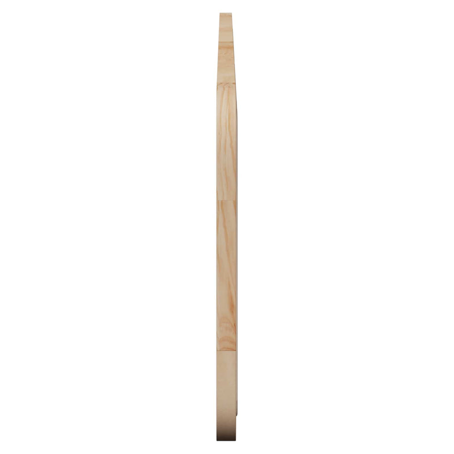 Hoofdbord met hoofdeinde Naturel 180 x 55 x 3 cm Rattan