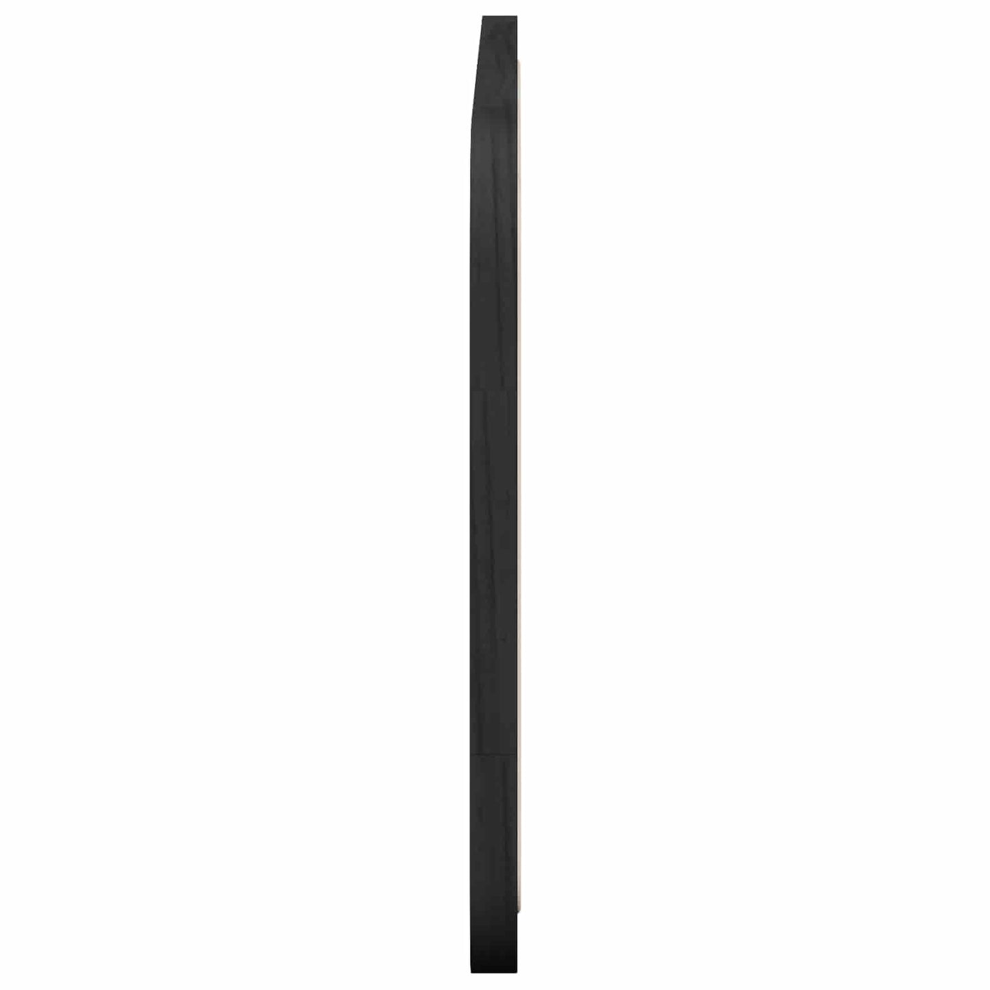 Hoofdbord met hoofdeinde Zwart 100 x 55 x 3 cm Rattan