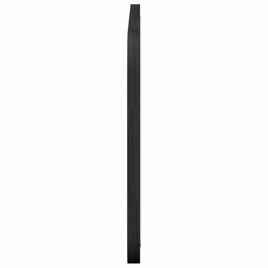Hoofdbord met hoofdeinde Zwart 100 x 55 x 3 cm Rattan