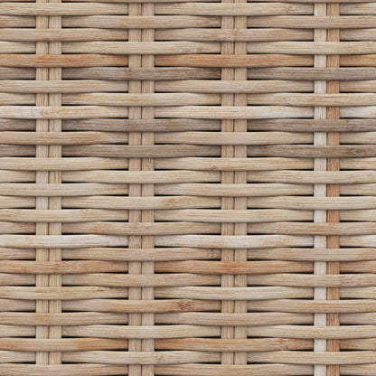 Opslagbank met kussen Naturel 110 x 40 x 50 cm Rattan