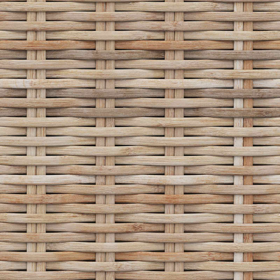 Opslagbank met kussen Naturel 110 x 40 x 50 cm Rattan