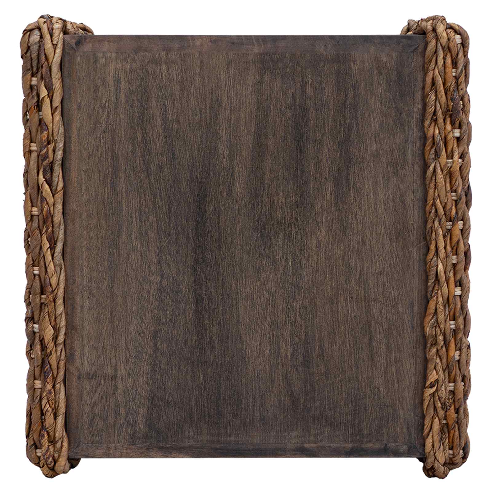 Bijzettafel Naturel 44.5 x 45 x 45 cm Massief Mahoniehout