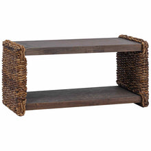 Bijzettafel Naturel 44.5 x 45 x 45 cm Massief Mahoniehout