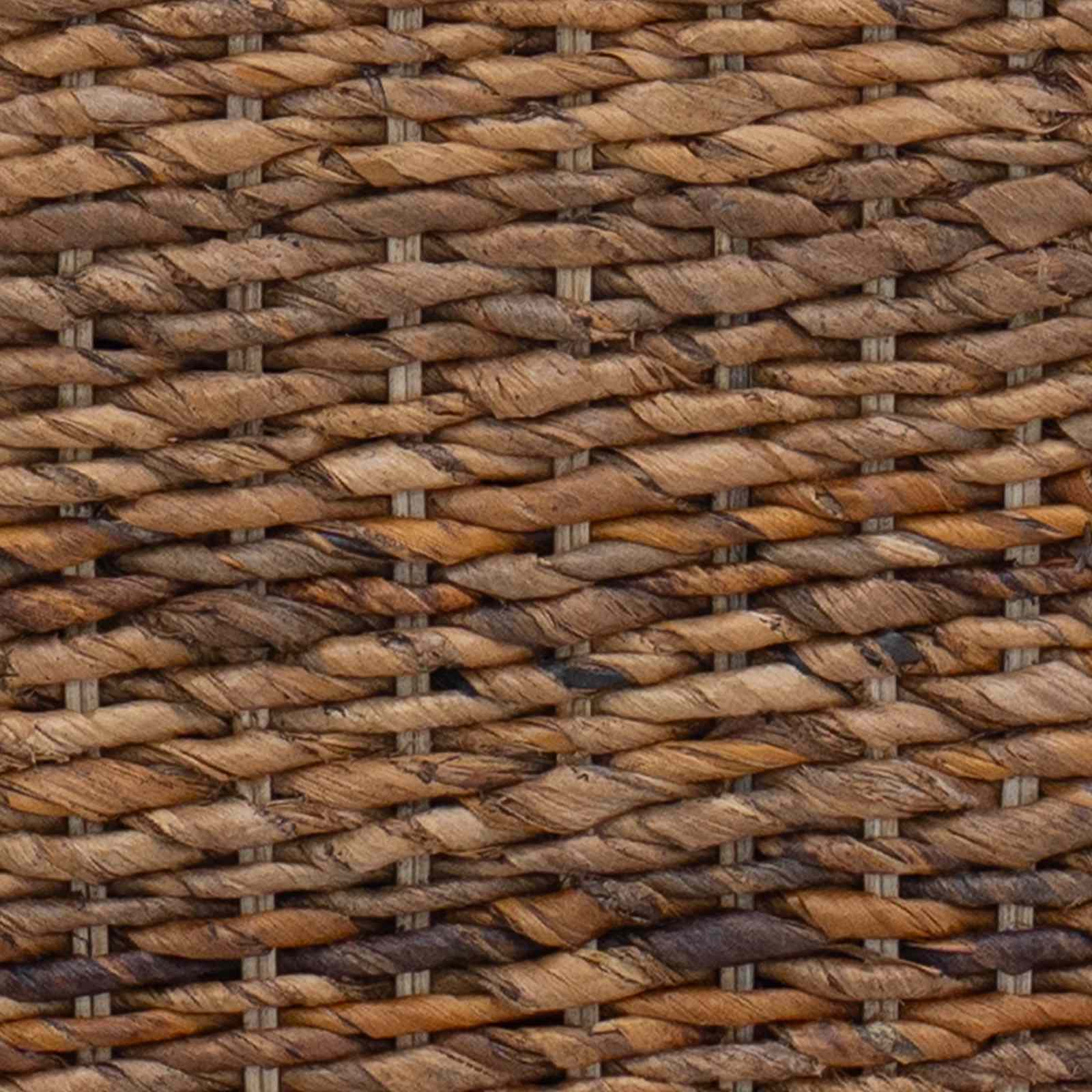 Bijzettafel Naturel 44.5 x 45 x 45 cm Massief Mahoniehout