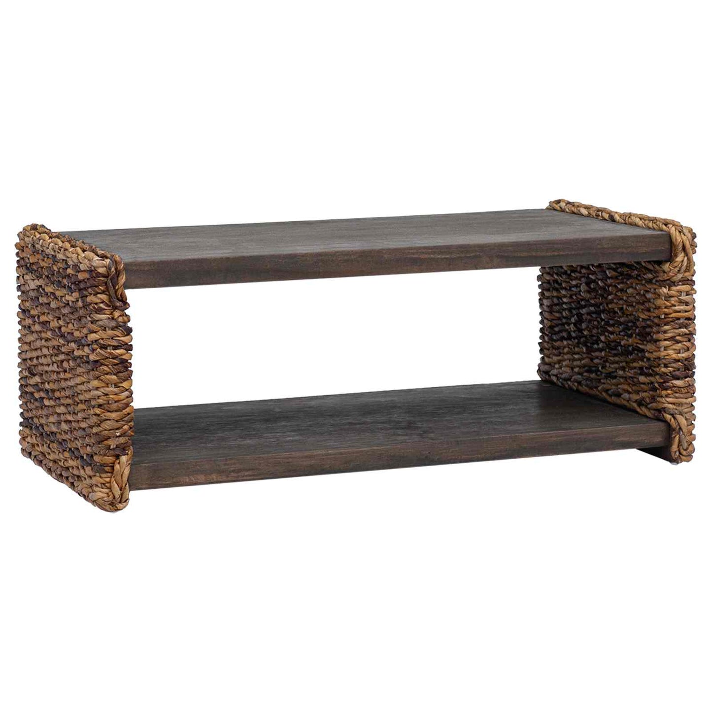 Bijzettafel Naturel 44.5 x 45 x 45 cm Massief Mahoniehout