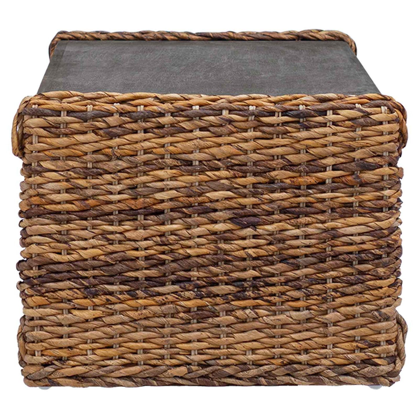 Bijzettafel Naturel 44.5 x 45 x 45 cm Massief Mahoniehout
