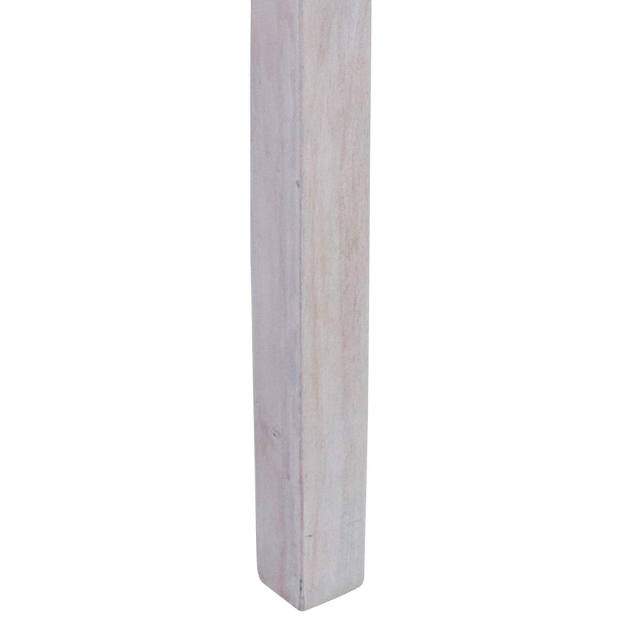 Eetkamerstoel 2 pcs Wit gewassen 45 x 54 x 93 cm