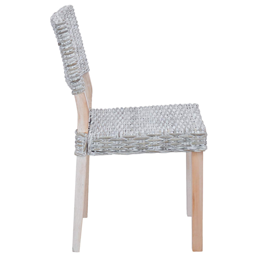 Wit gewassen 45 x 55 x 84 cm
