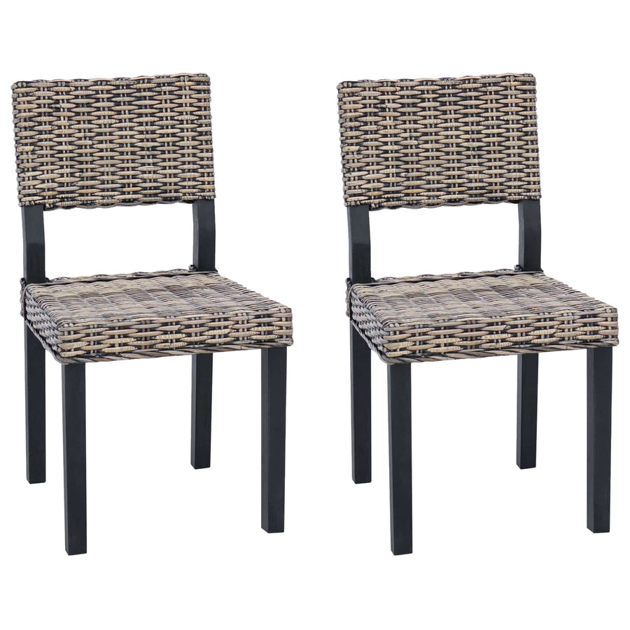 Zwart gewassen 45 x 55 x 84 cm