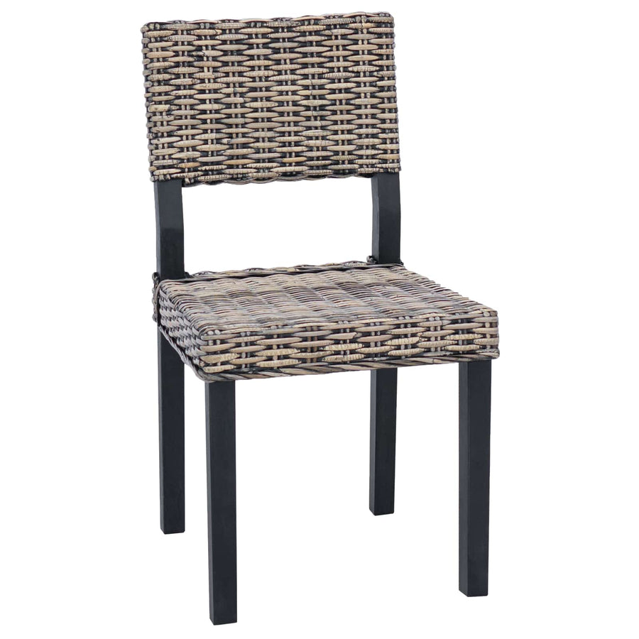 Zwart gewassen 45 x 55 x 84 cm