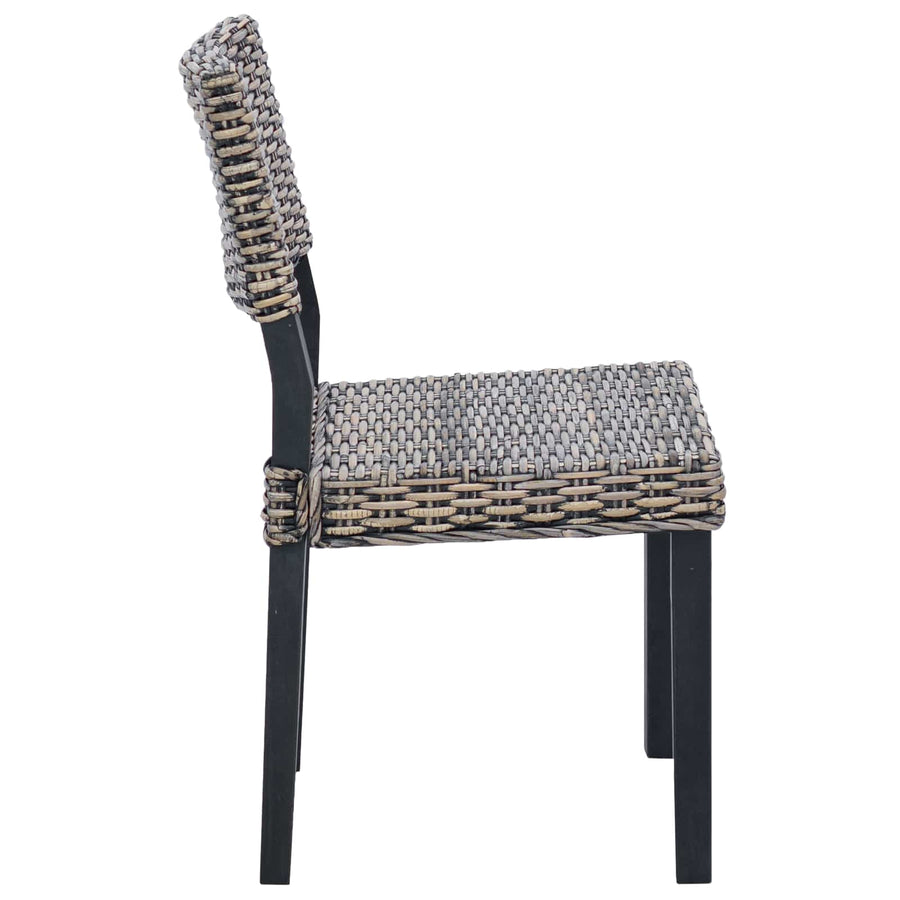 Zwart gewassen 45 x 55 x 84 cm