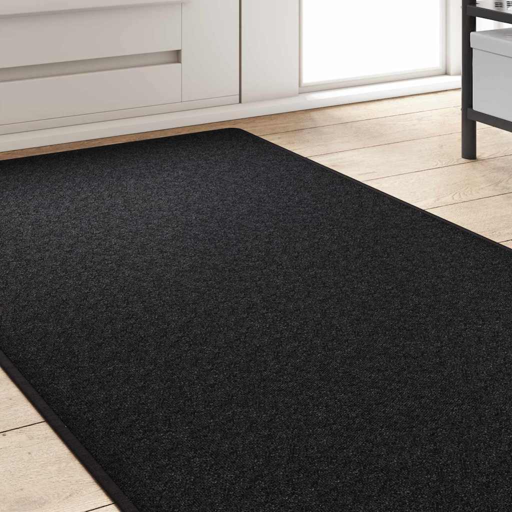 Tapijt Loper Antraciet 80 x 500 cm 100% Polypropyleen