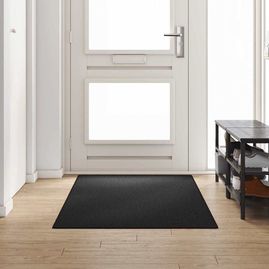 Tapijt Loper Antraciet 100 x 250 cm 100% Polypropyleen