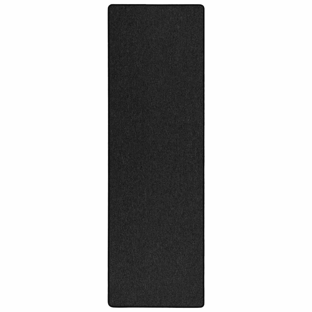 Tapijt Loper Antraciet 100 x 250 cm 100% Polypropyleen