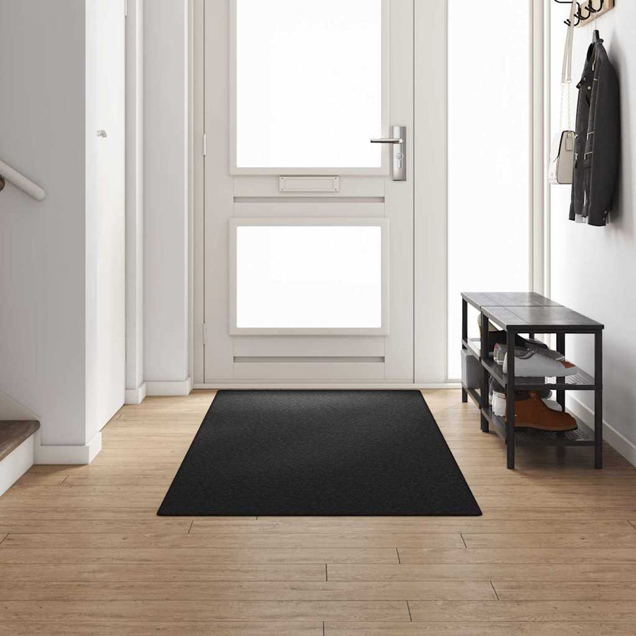 Tapijt Loper Antraciet 100 x 300 cm 100% Polypropyleen