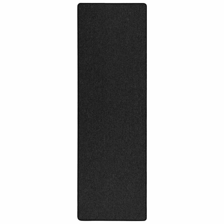 Tapijt Loper Antraciet 100 x 300 cm 100% Polypropyleen